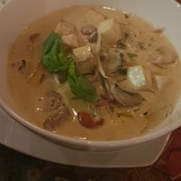 Curry al wok at Pad Thai in Santiago