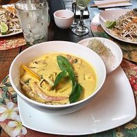 Curry  at Pad Thai in Santiago