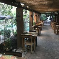 Outside area at Pad Thai in Santiago