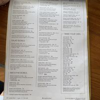 Menu april 2025  at Honey, in Kabupaten Badung