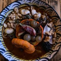 Fruits and nuts for some reason   at Kodawari Ramen (Yokochō) in Ile-de-france