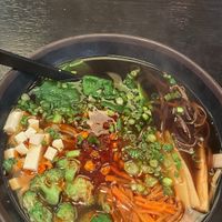 Vegan Veggie Soy Broth Ramen  at Nippon Sushi in Pensacola