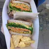Sandwich at Sloppy Jo's Deli & Takeaway in Copenhagen