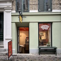Shop front  at Sloppy Jo's Deli & Takeaway in Copenhagen