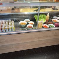Prep counter  at Sloppy Jo's Deli & Takeaway in Copenhagen