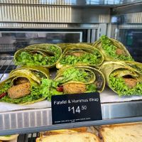 felafel (not marked as vegan but staff said it was) at Hudsons in Auckland