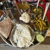 Gujarati Thali  at Satvic Circle in Santa Clarita