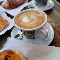 Cappuccino di soia at Caffe Trastevere in Rome
