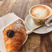 vegan croissants at Caffe Trastevere in Rome