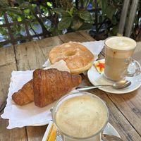   at Caffe Trastevere in Rome