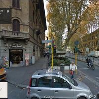 Caffè Trastevere: vegan brioches and donuts, soy milk cappuccino at Caffe Trastevere in Rome