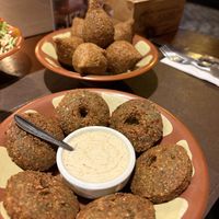falafel e kibe  at El-Kik Culinária Libanesa in Santa Catarina