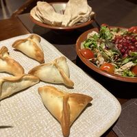 Empanada espinafre  at El-Kik Culinária Libanesa in Santa Catarina