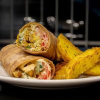 Vegetable wrap  at La Doble V  in Buenos Aires