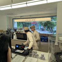 Working hard at Matcha Bar - Legaspi Village in Metro Manila