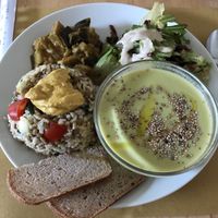 mixed platter at InFusion in Genoa
