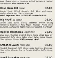   at Avodi Vegetarian & Cafe in Auckland