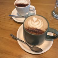 Hot cocoa & mocha  at Avodi Vegetarian & Cafe in Auckland