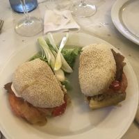 Hamburguesa de saitan  at L'Union in Leon