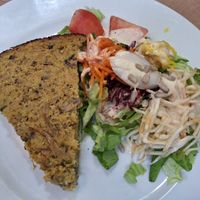 Quiche at L'Union in Leon