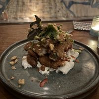 So tasty! This was the veganized version of the Shwarma dish   at Lake Inez in Toronto