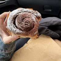 Chocolate Swirl.  at BEK Sourdough Bakery in Gosport