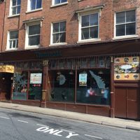 outside  at Tharavadu in Leeds