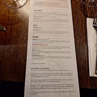 Menu 2 at Tharavadu in Leeds