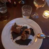 Mousse chocolat au tahin  at Présent in Paris