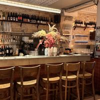Bar area   at Présent in Paris