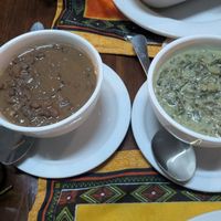 Beans and greens at Graciana, O Sabor Da Tradição in Maputo