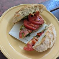 Vegan sanga at Ritual Speciality Coffee in Maputo