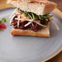 BBQ jackfruit sandwich at Southsea Coffee - Osborne Rd in Portsmouth
