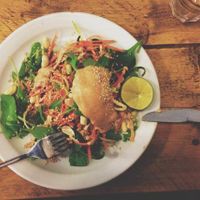 (vegan) pad Thai salad :)  at Southsea Coffee - Osborne Rd in Portsmouth