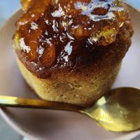 Beautifully flavored tortina. at Fika in Victoria