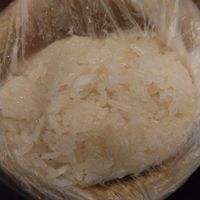 Sticky rice at Les Amants Verts in Paris