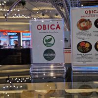 The only vegan option is the sandwich at Obicà Mozzarella Bar in Arnavutköy