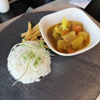 Curry with white rice  at Elite Of The Seas  in Hanoi