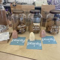Vegan cookie jars  at Planty  in Tbilisi