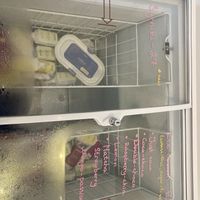 Many ice cream flavours  at Planty  in Tbilisi