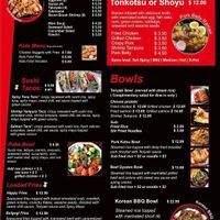 Menu   at Happy Sushi - Yester Oaks in Mobile