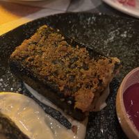 Tofu fish  at Livin Cafe Tbilisi in Tbilisi