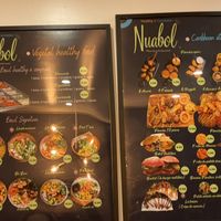 Easy to understand menu   at NUABOL Angers in Pays De La Loire