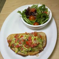 Avocado toast   at The Toasted Yolk Cafe in Mobile