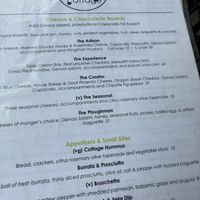 Menu   at The Cheese Cottage in Mobile
