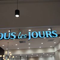 Sign at Tous les Jours Bakery in Jacksonville