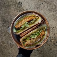 schnitty city vegan sandwich at 1947 in Boronia
