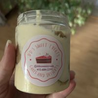 Banana cream pie in a jar - so damn good!   at Elevated Eats 916 in Sacramento