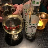 Pear cider at Kafe Spesial in Bergen