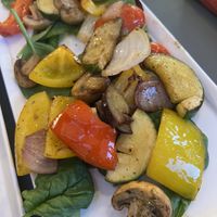 Grilled veg side dish   at Pasike in Trogir